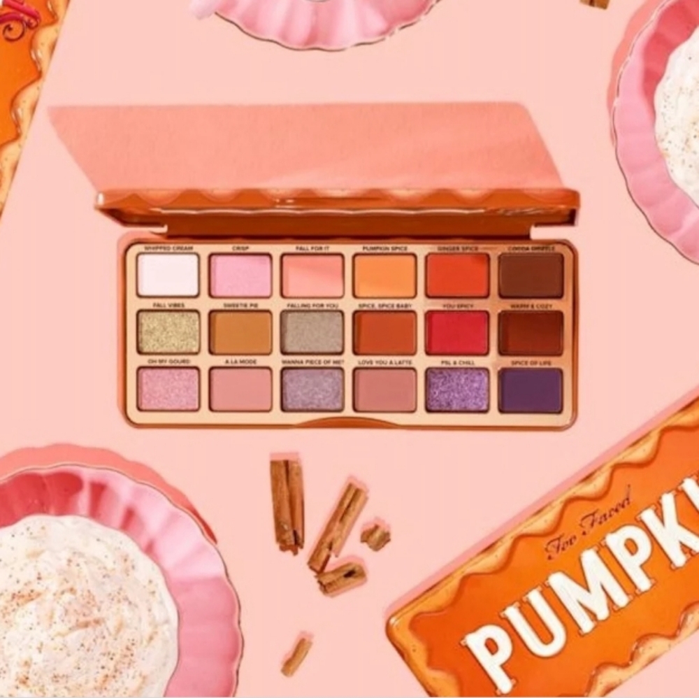 too faced pumpkin spice palette